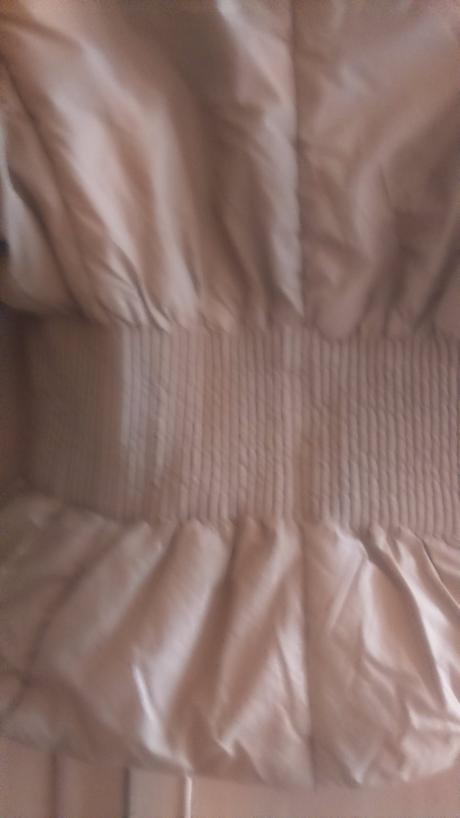 Béžová zimná  bunda, l