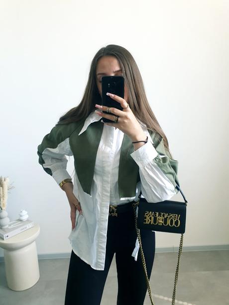 Asymetrická košeľa uni, 