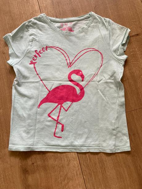 Tričko s plameniakom, f&f,128