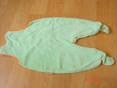 Oranzovo zelene dupacky bez rukavov macicka, 56