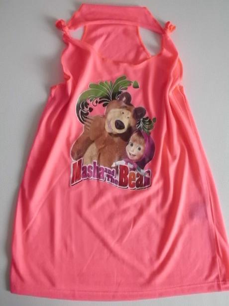 Neónové tričko s mášou - veľ. 146 a viac, 146