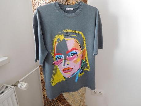 Zara tričko oversize-  s,m,l,xl, bavlnené,, zara,s