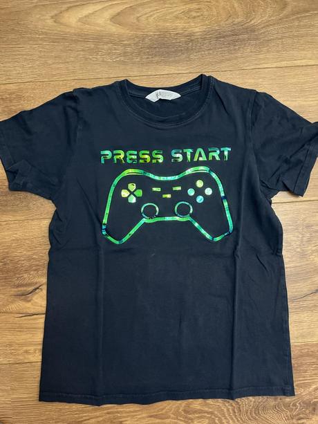 Rozne tricka 15ks, h&m,146