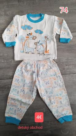 Pyžamo veľ. 74, 74