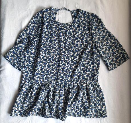 Dámska peplum blúzka, zara,l