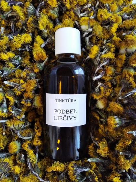 Podbel liecivy - tinktura, 