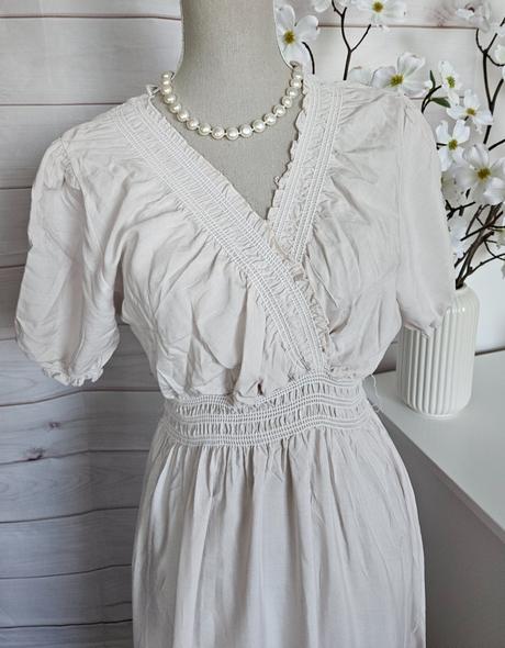 Pekné lahulinké šaty defox, l