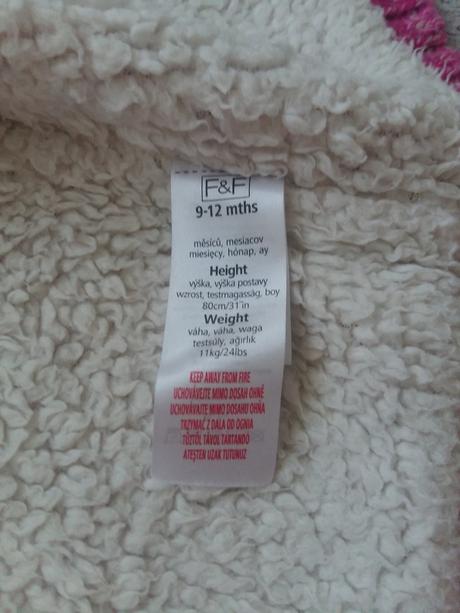 Tepla mikinka, f&f,80