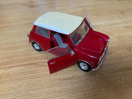 Solido mini cooper model auta 1/16,