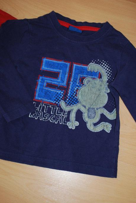 2x tričko pre fešáčika, cena spolu, v.86/92, mothercare,86