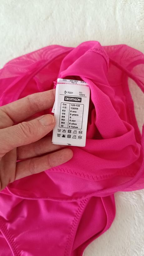 Úbor (body+suknička) na gymnastiku/tanečnú/balet, 122