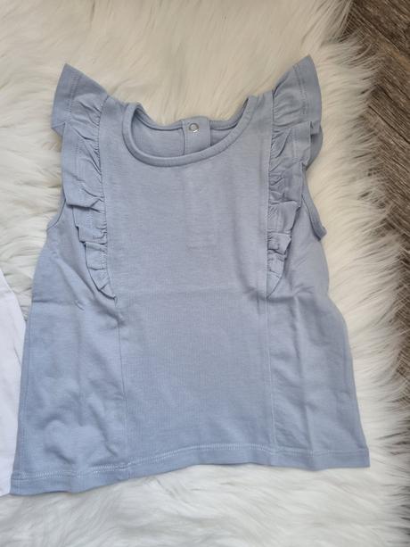 Letné tričká/šaty s volánikmi, f&f,62