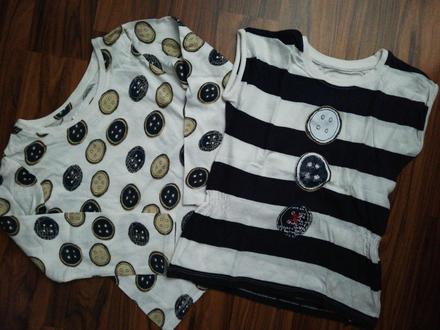 2x tričko, next,110