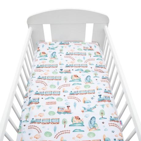 4-dielna sada do postieľky, šírka (cm): 100,dĺžka (cm): 135