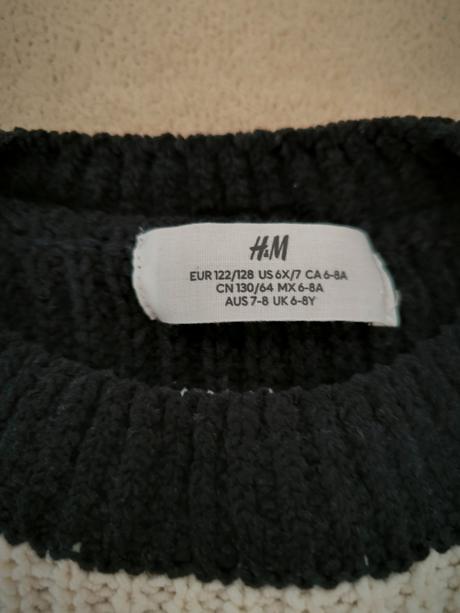 Dlhý svetrík, h&m,128