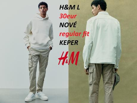Cargo nohavice hm (kapsáče), h&m,l / m