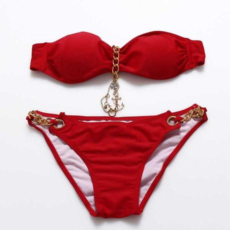 Plavky s kotvickou, s