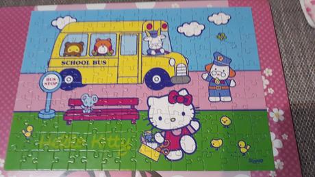 Puzzle hello kitty 2 obrazky 160 dielikov, 