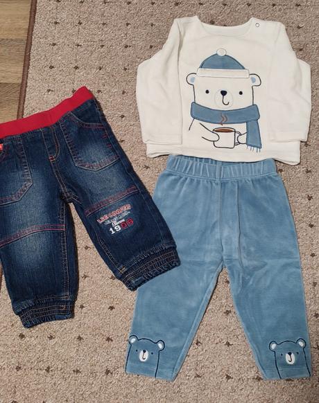 Teplá súprava c&a a podšité rifle lee cooper 74, c&a,74