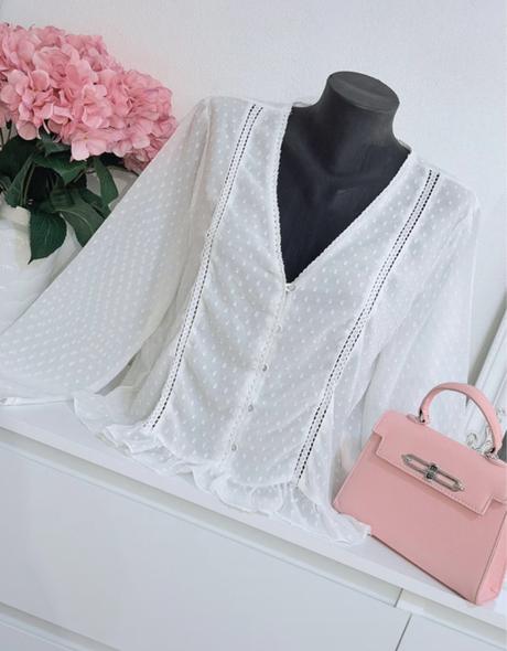 Elegantná blúzka pigalle - jemná romantika, 42