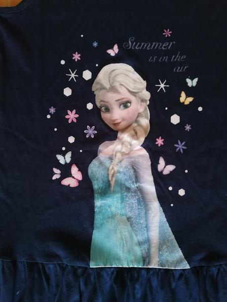 Šaty frozen hm (8-10.rok.), h&m,134