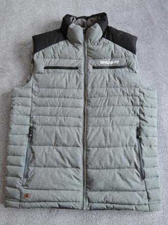 Pánska vatovaná vesta, husky,xl