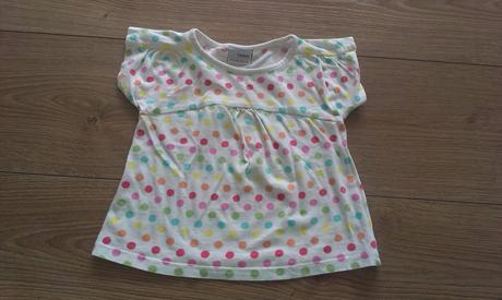 Bodkované tričko, next,74