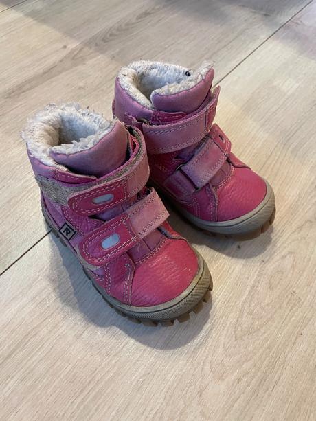 Detské zimné topánky s membránou te-por, rak,21