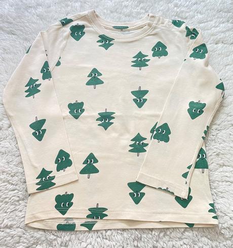 Mix bavlnenych triciek s dlhym rukavom 98, 98