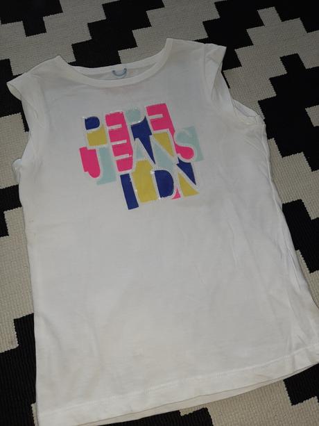 Originálne štýlové tričko pepe jeans london na 6r., pepe jeans,116