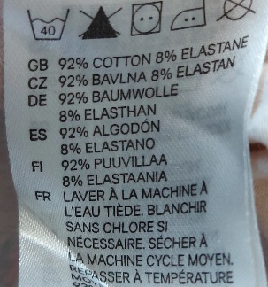 Smotanové šaty s vtáčikmi, h&m,164