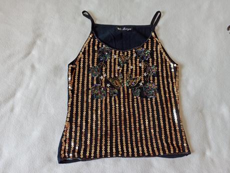 Tričko s flitrami, s