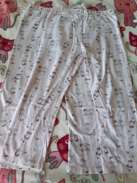 Pyžamko pre dvojičky dievčatá 122, 122