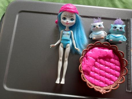 Enchantimels bábika 2 sovičky a peliešok, 