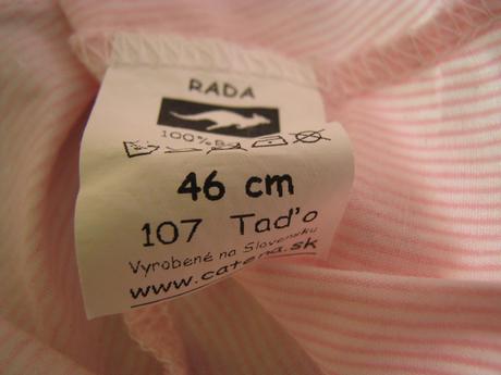 Letná bavlnená čiapočka so šiltíkom, rada,86