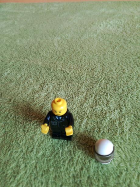 Policajná motorka - lego,