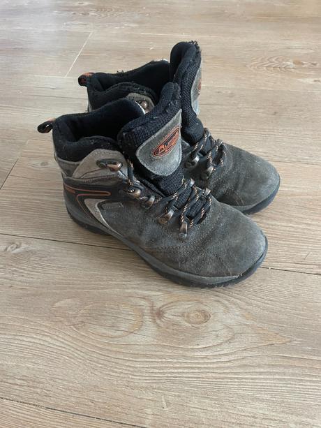 Detské turistické topánky alpine pro č.34, alpine pro,34