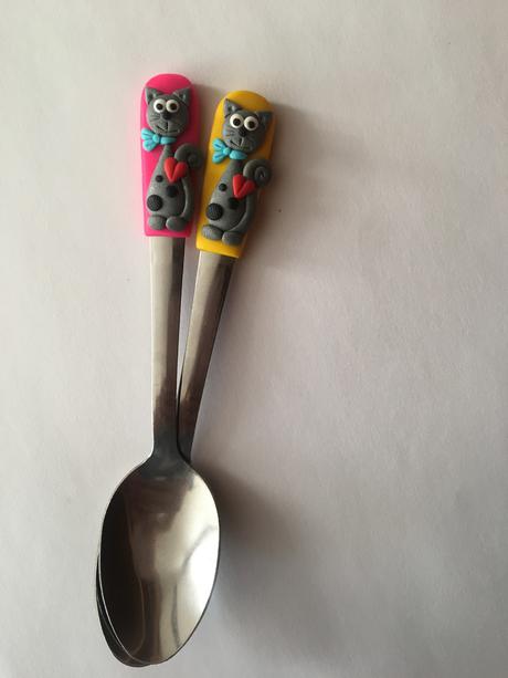 Čajová lyžička mačka, 