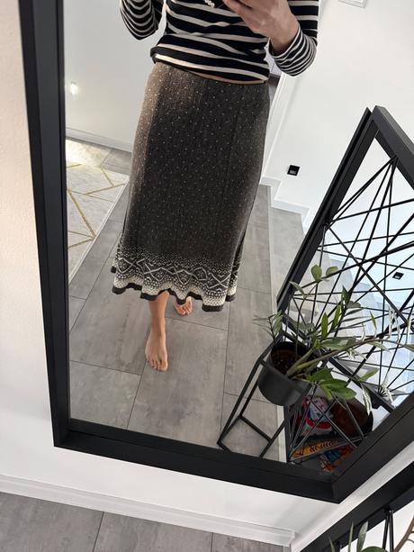 Midi sukňa na zimu, 38