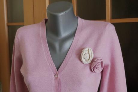 Sveter s vlnou a kašmírom, s