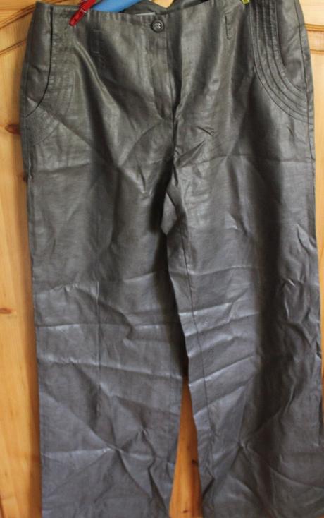 Lanove znackove nohavice, l