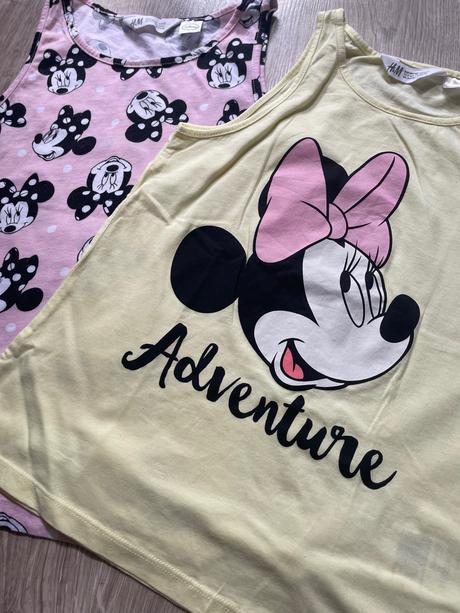 Tielko minnie 2 ks 8-10 rokov, h&m,134