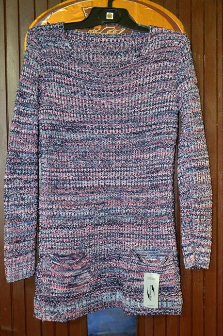 Dámsky sveter s vreckami, l / m / s / xl / xxl