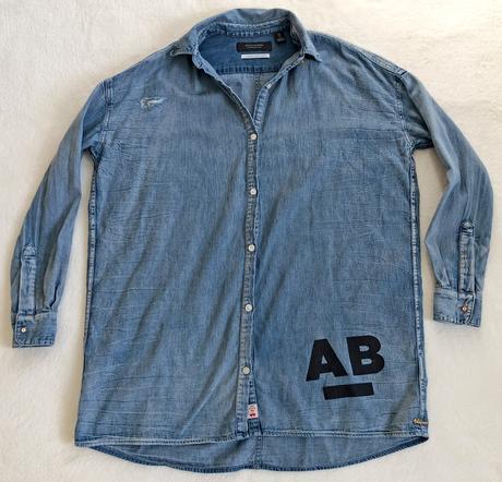 Scotch and soda štýlová denim košeľa, xs