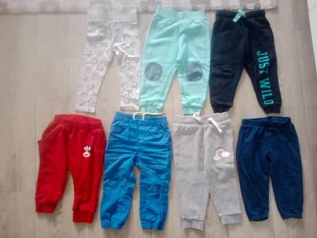 Tepláky 7ks, lupilu,86