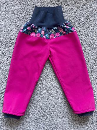 Umuo softshellové nohavice 98/104, unuo,98