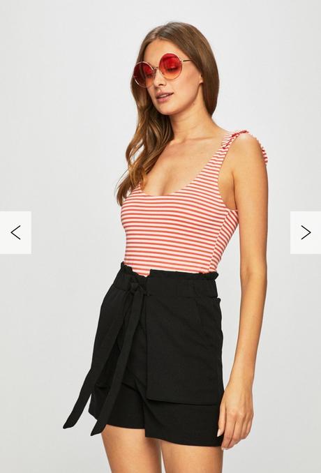 Body - dámsky top na ramienka, vero moda,s