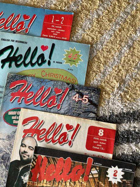 Staršie časopisy hello 5ks, 