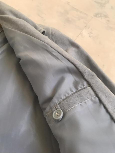 Semišová bunda do pása, l