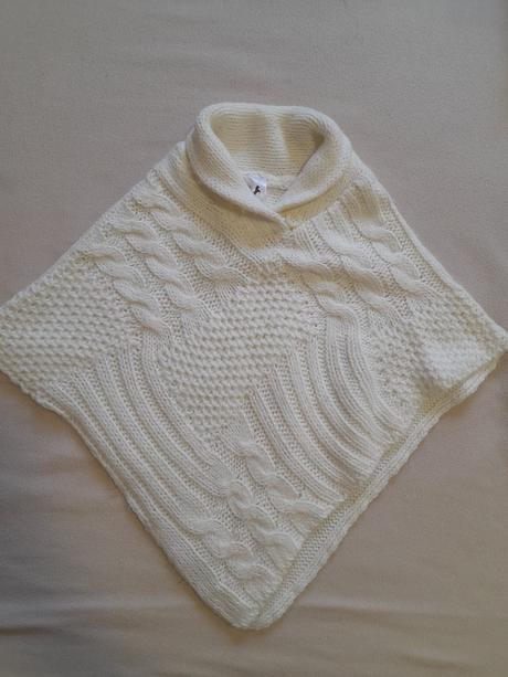 Pletene pončo, palomino,116